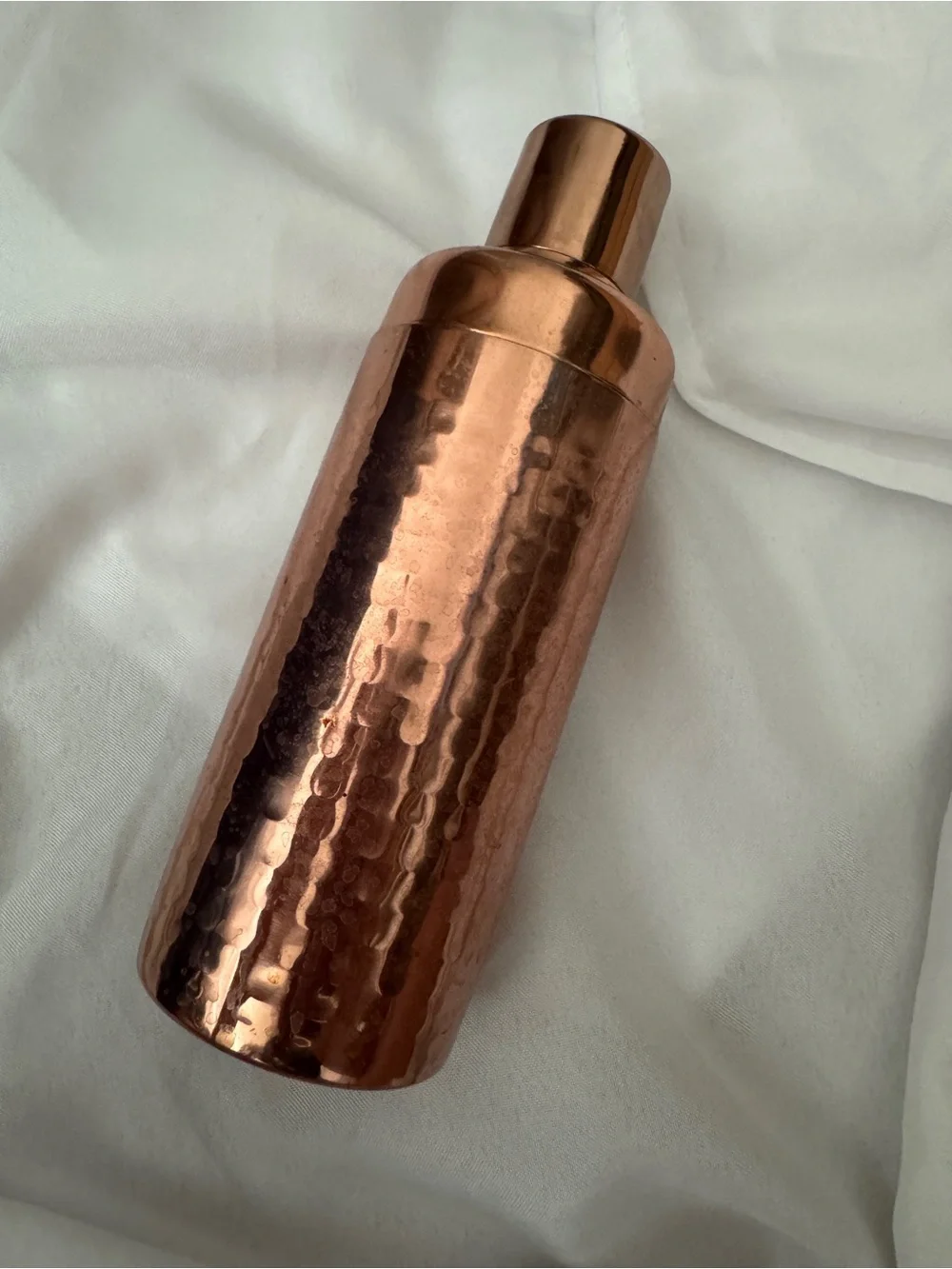 Copper Hammered Cocktail Shaker